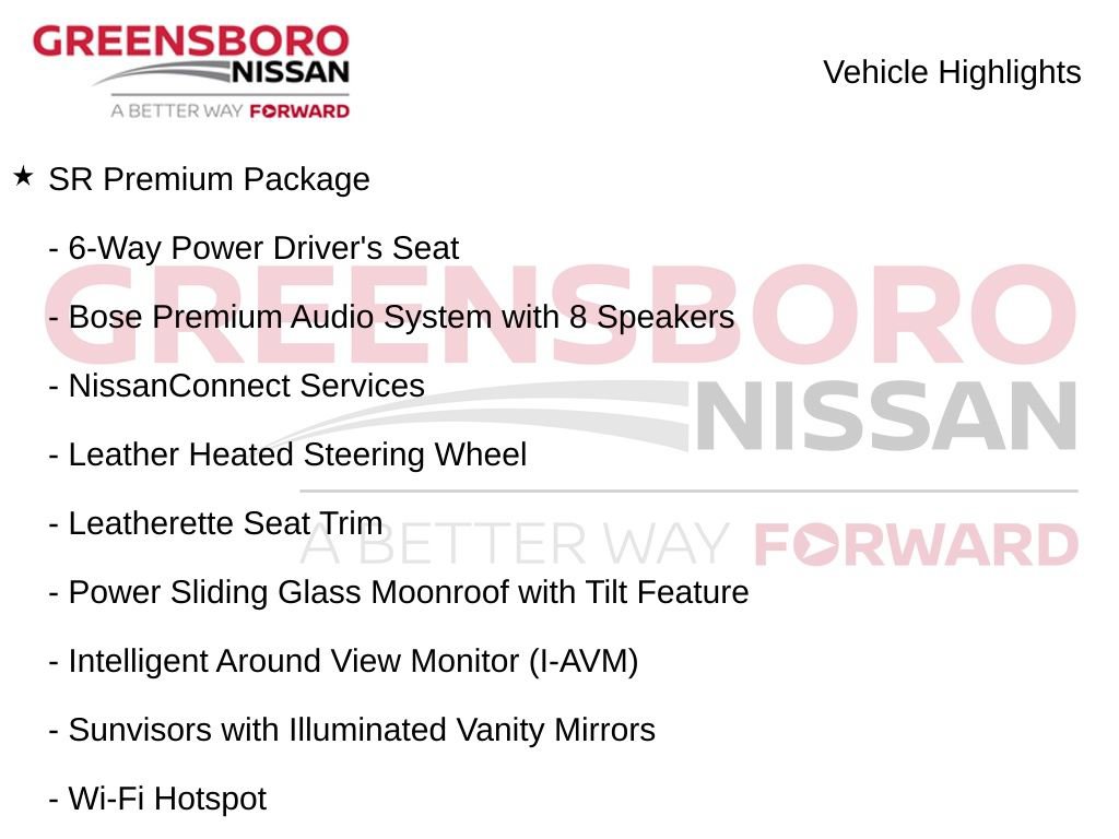 Used 2025 Nissan Sentra SR w/ SR Premium Package FWD image 9