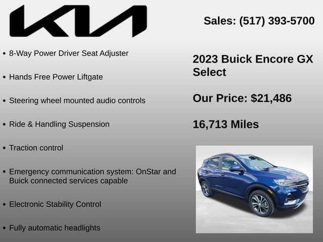 Used 2023 Buick Encore GX Select AWD/4WD image 10