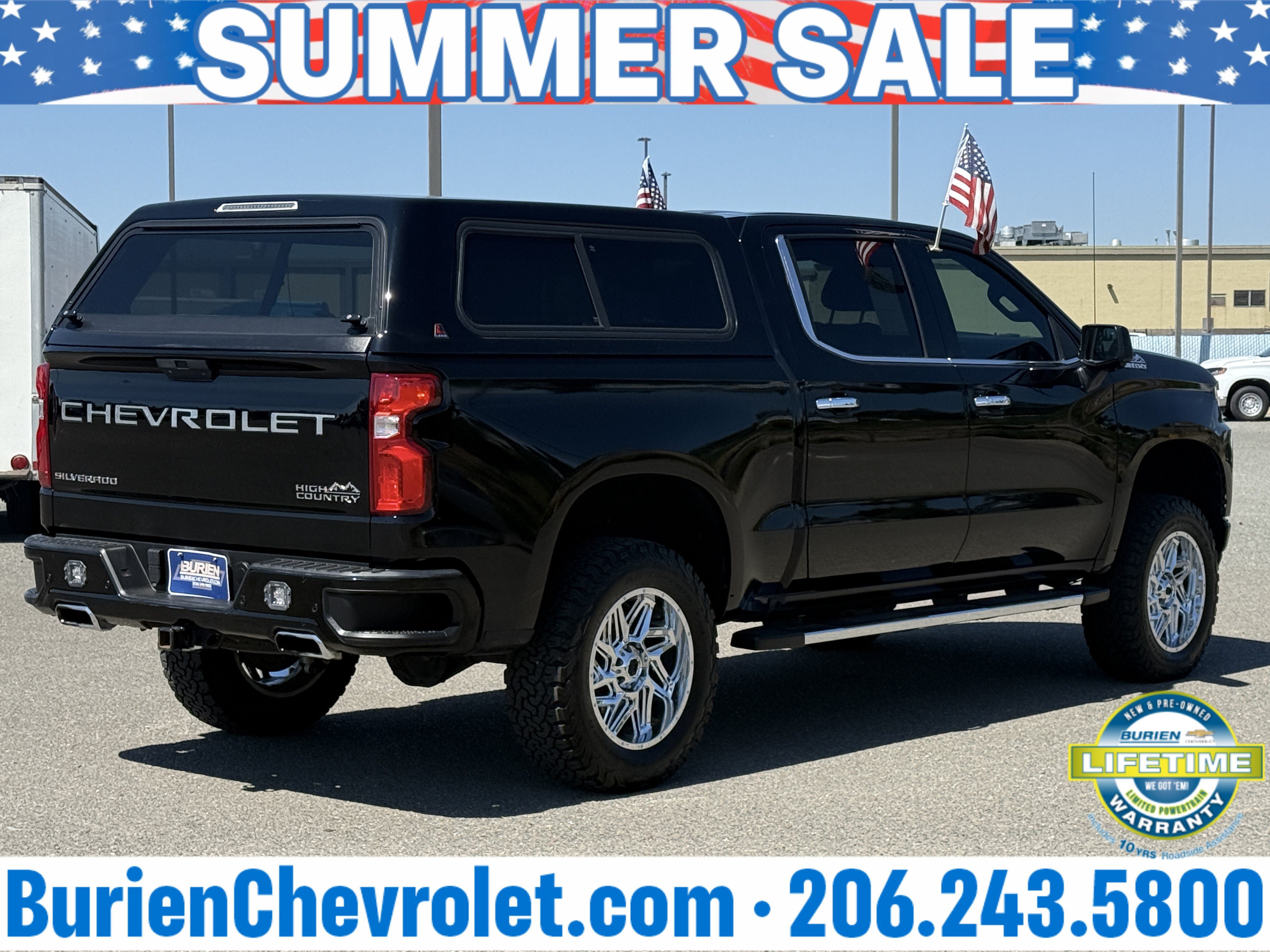 Used 2020 Chevrolet Silverado 1500 High Country w/ Technology Package AWD/4WD image 5