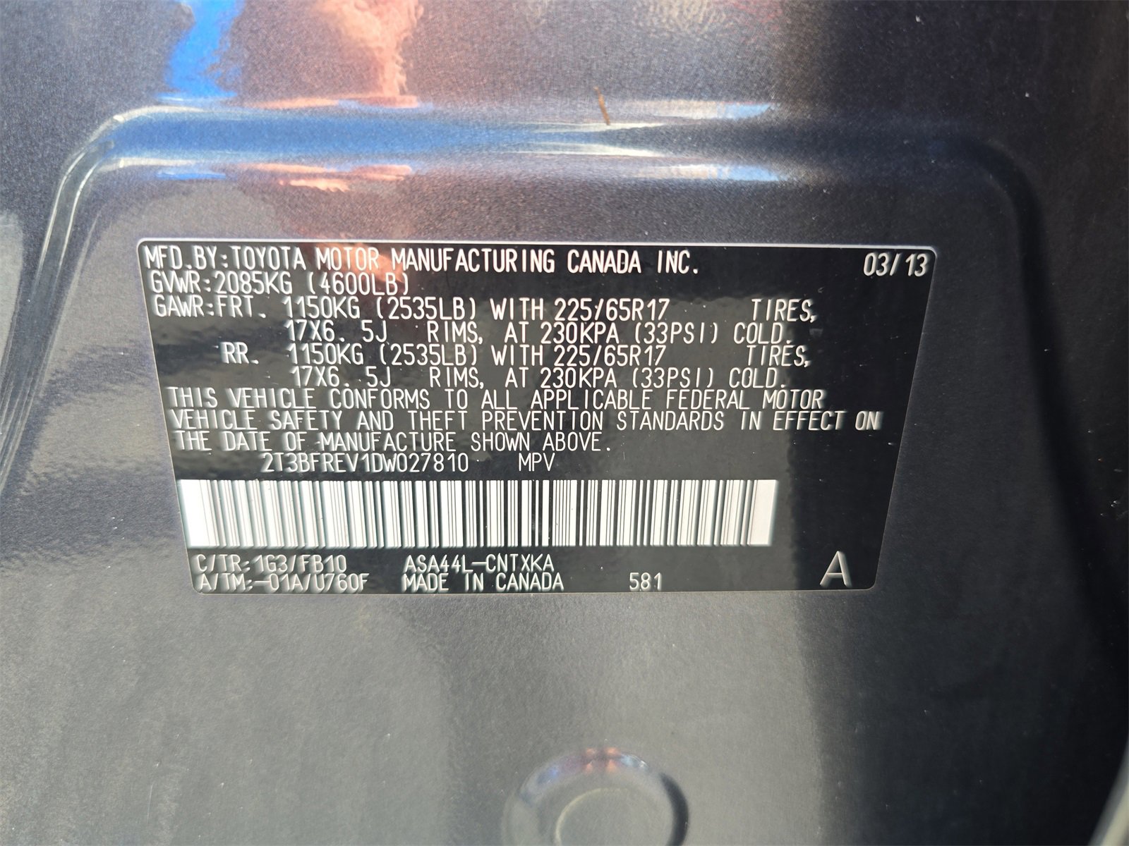 Used 2013 Toyota RAV4 LE image 27