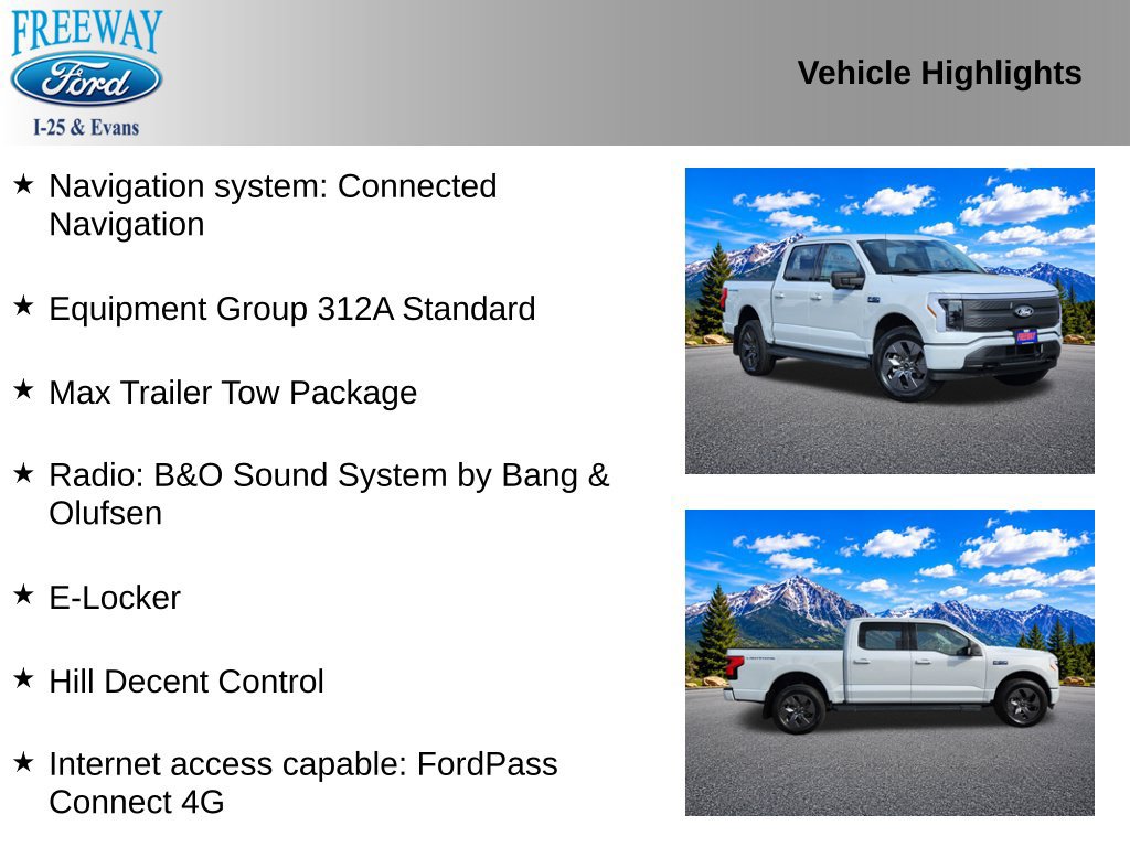 Used 2025 Ford F150 Lightning Flash AWD/4WD image 2
