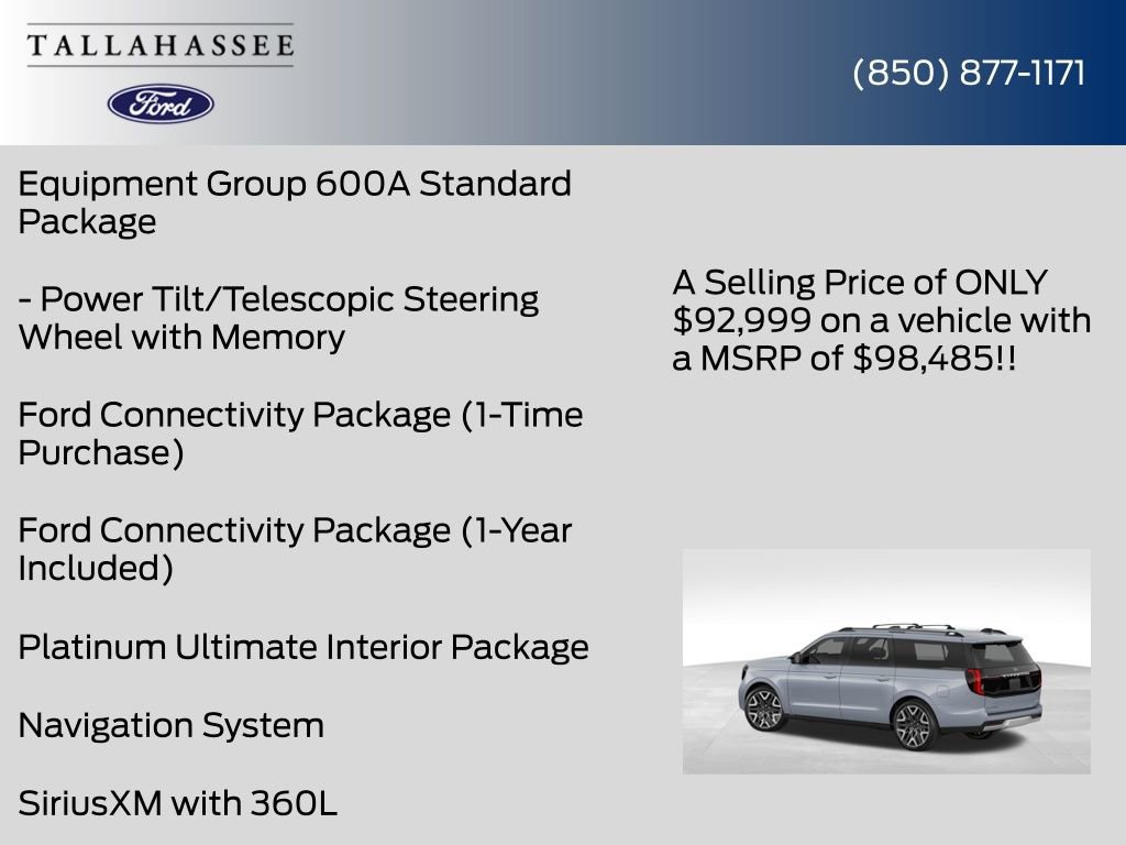 New 2026 Ford Expedition Max Platinum w/ Platinum Ultimate Package image 14