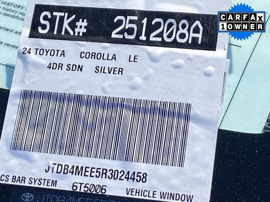 Certified 2024 Toyota Corolla LE image 37