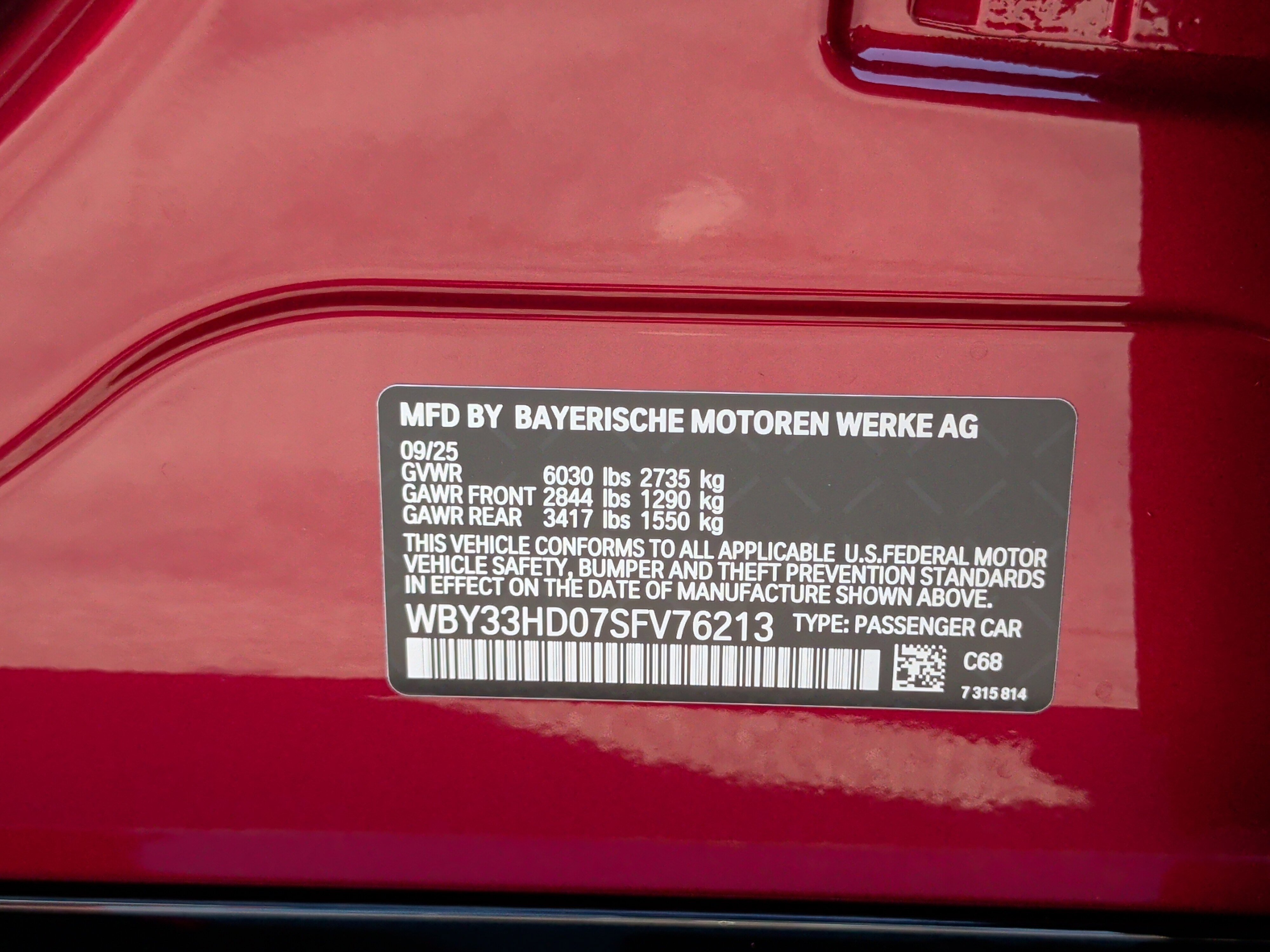 Certified 2025 BMW i4 M50 AWD/4WD image 39