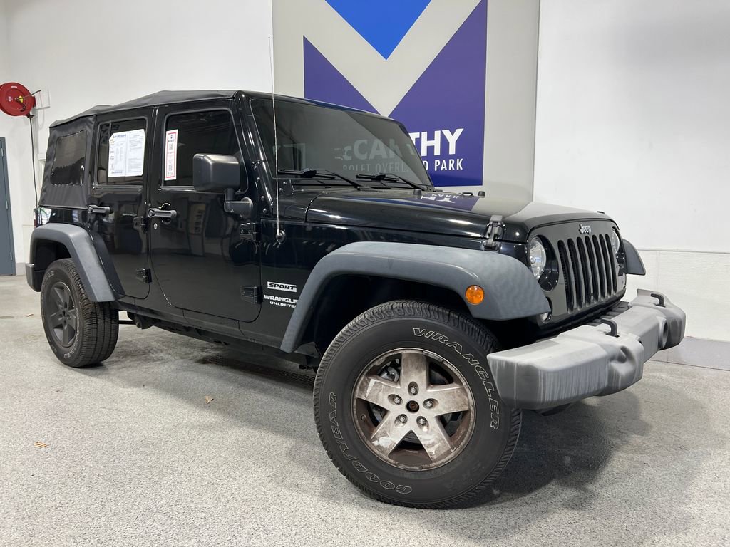 Used 2017 Jeep Wrangler Unlimited Sport w/ Connectivity Group image 2