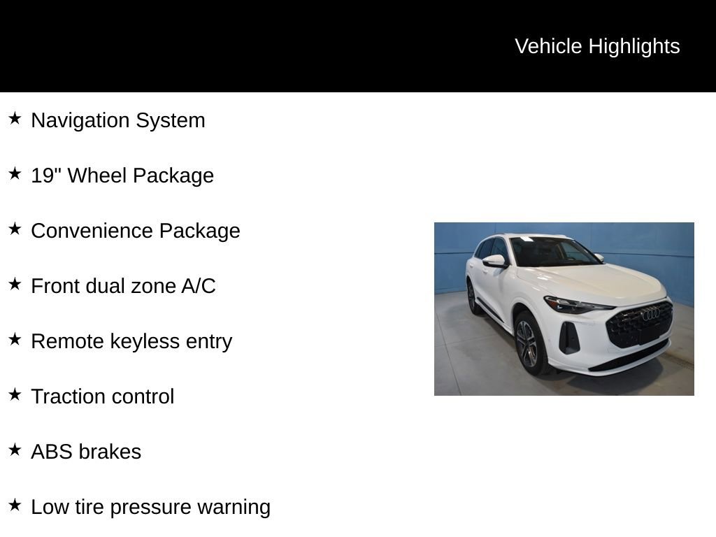 Certified 2025 Audi Q5 Premium w/ Convenience Package image 33