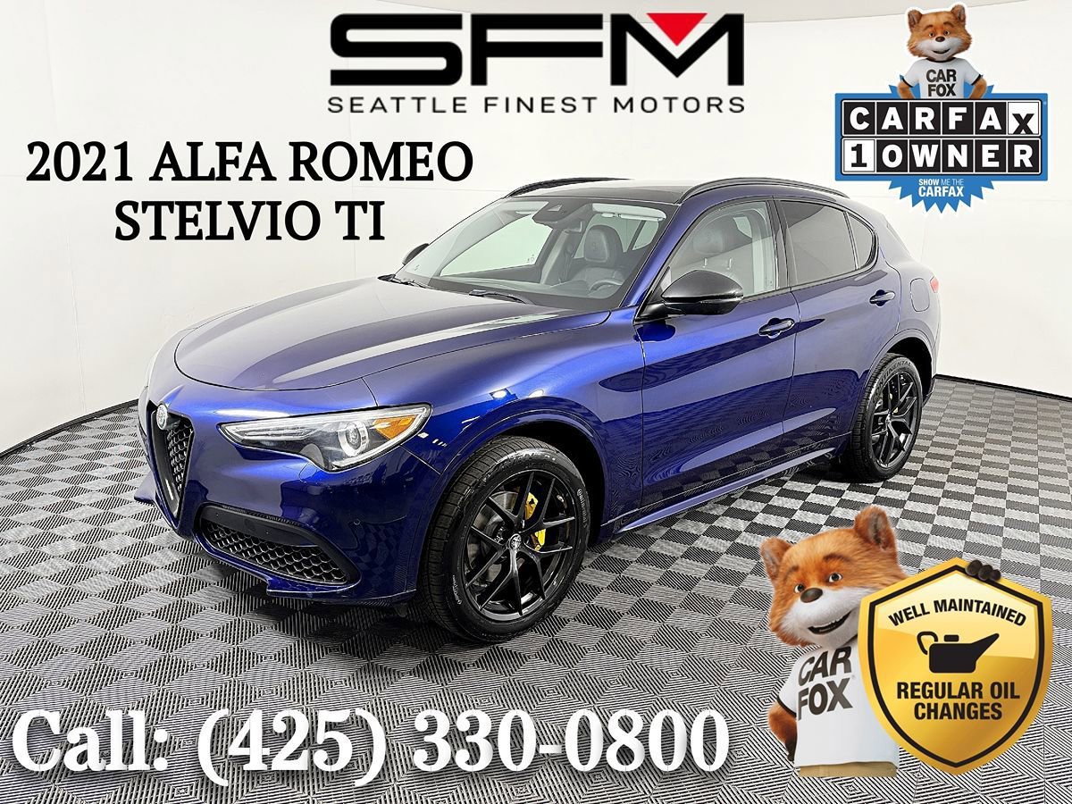 Used 2021 Alfa Romeo Stelvio Ti w/ Premium Package image 1