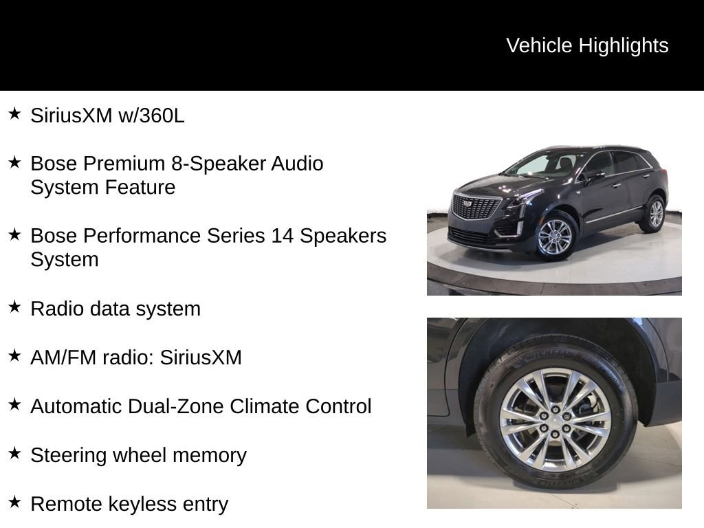 Used 2020 Cadillac XT5 Premium Luxury w/ LPO, Floor Liner Package image 19