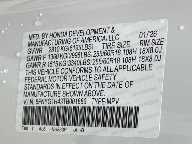Used 2026 Honda Pilot EX-L image 31
