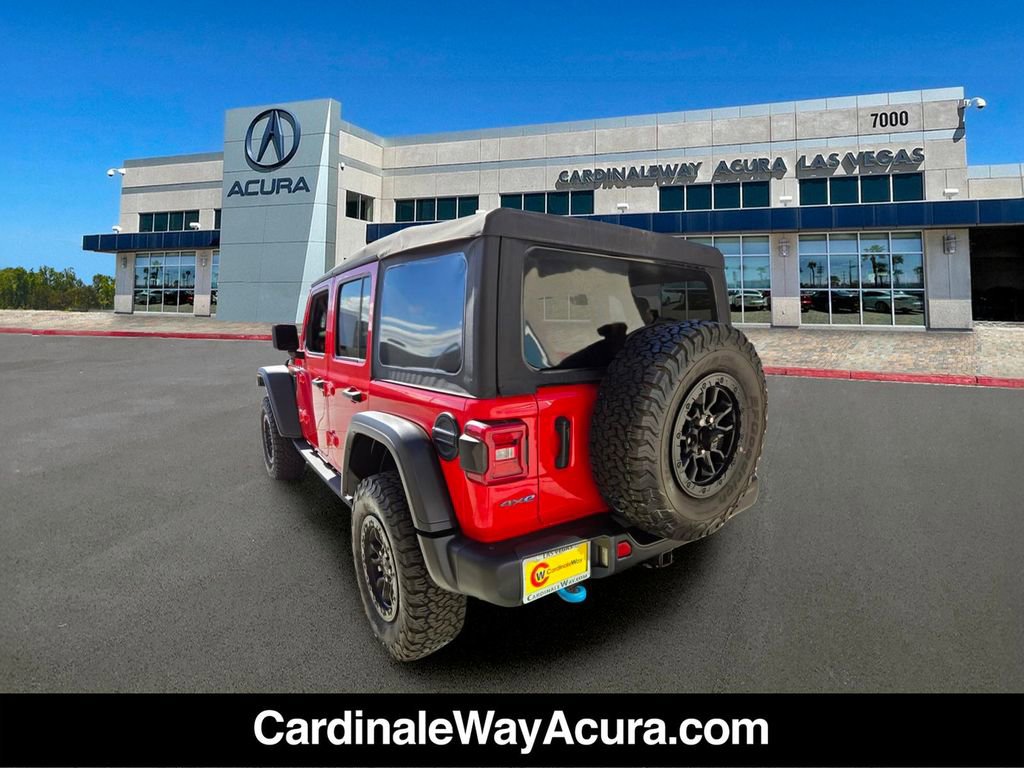 Used 2023 Jeep Wrangler Unlimited Rubicon 4xe AWD/4WD image 3