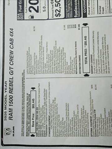 New 2026 RAM 1500 Rebel image 18