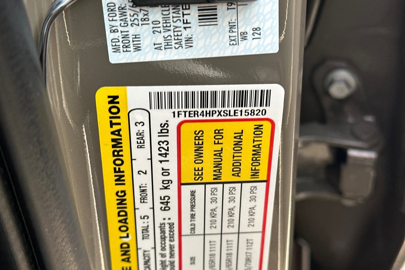 Used 2025 Ford Ranger XLT w/ Equipment Group 301A High image 37