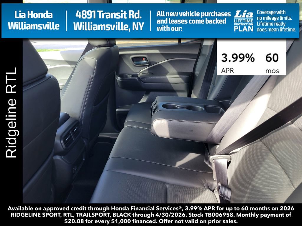 New 2026 Honda Ridgeline RTL image 32