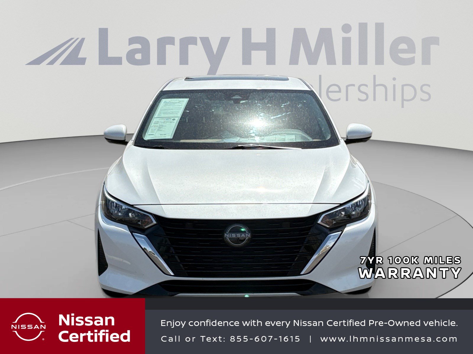 Certified 2025 Nissan Sentra SV w/ SV Premium Package FWD image 8