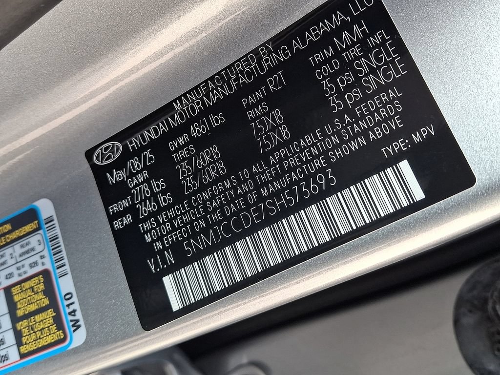Used 2025 Hyundai Tucson SEL AWD/4WD image 29