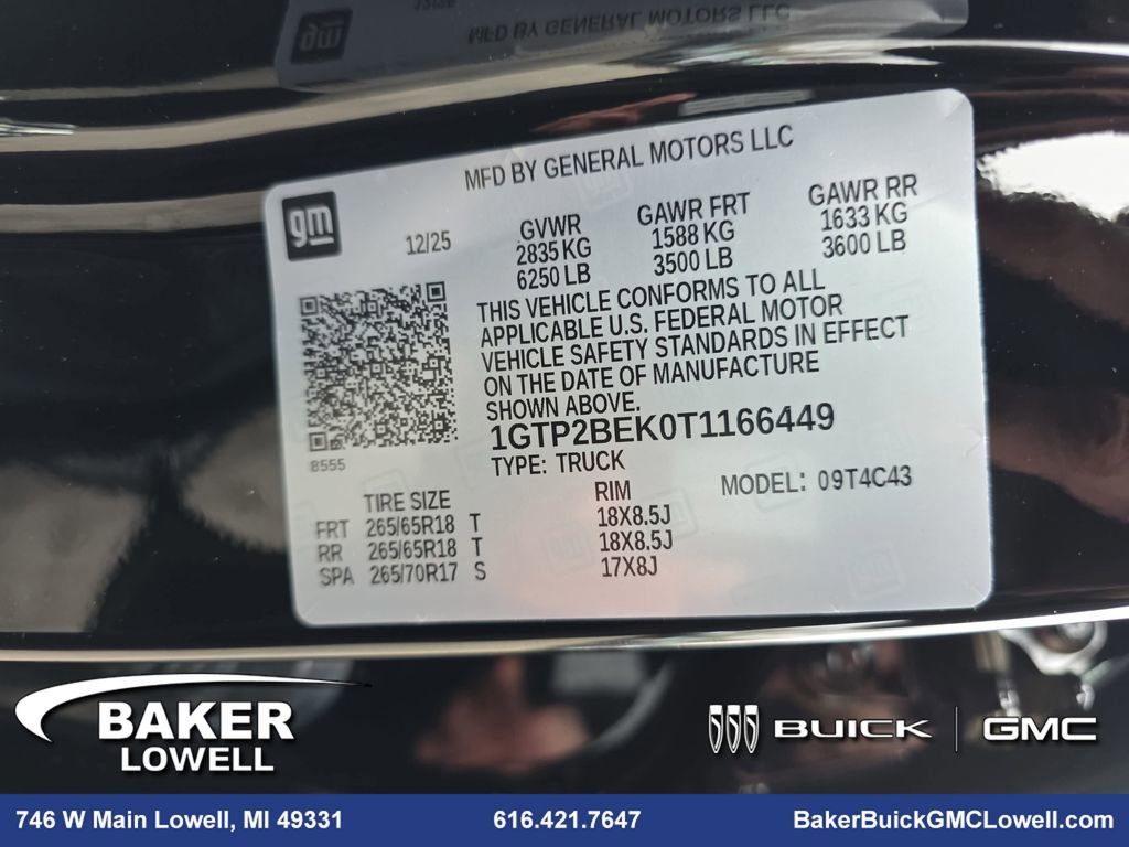 New 2026 GMC Canyon Elevation w/ Convenience Package image 34