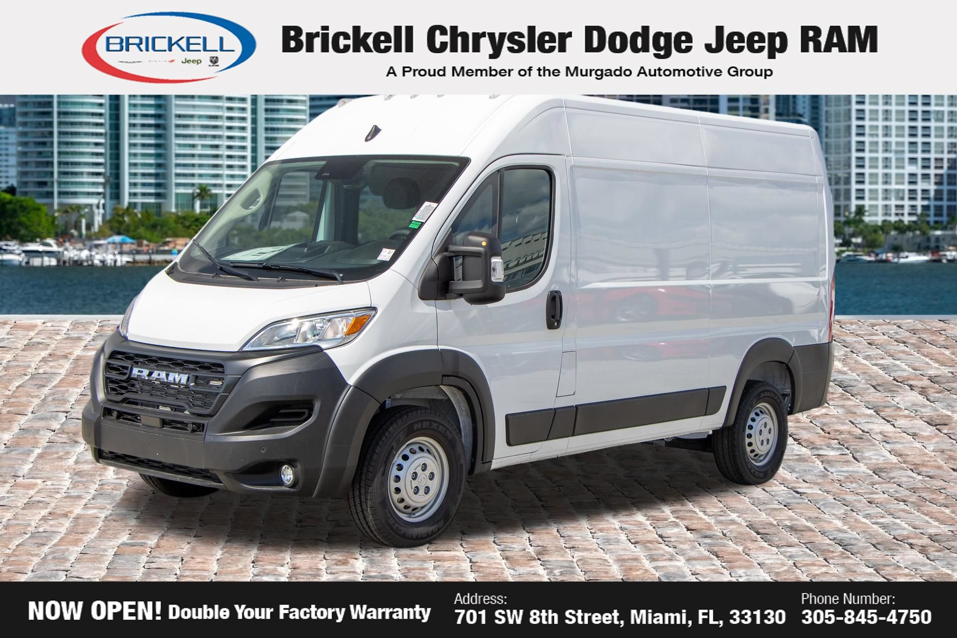 New 2026 RAM ProMaster 2500 w/ Safety Group FWD 360° Tour