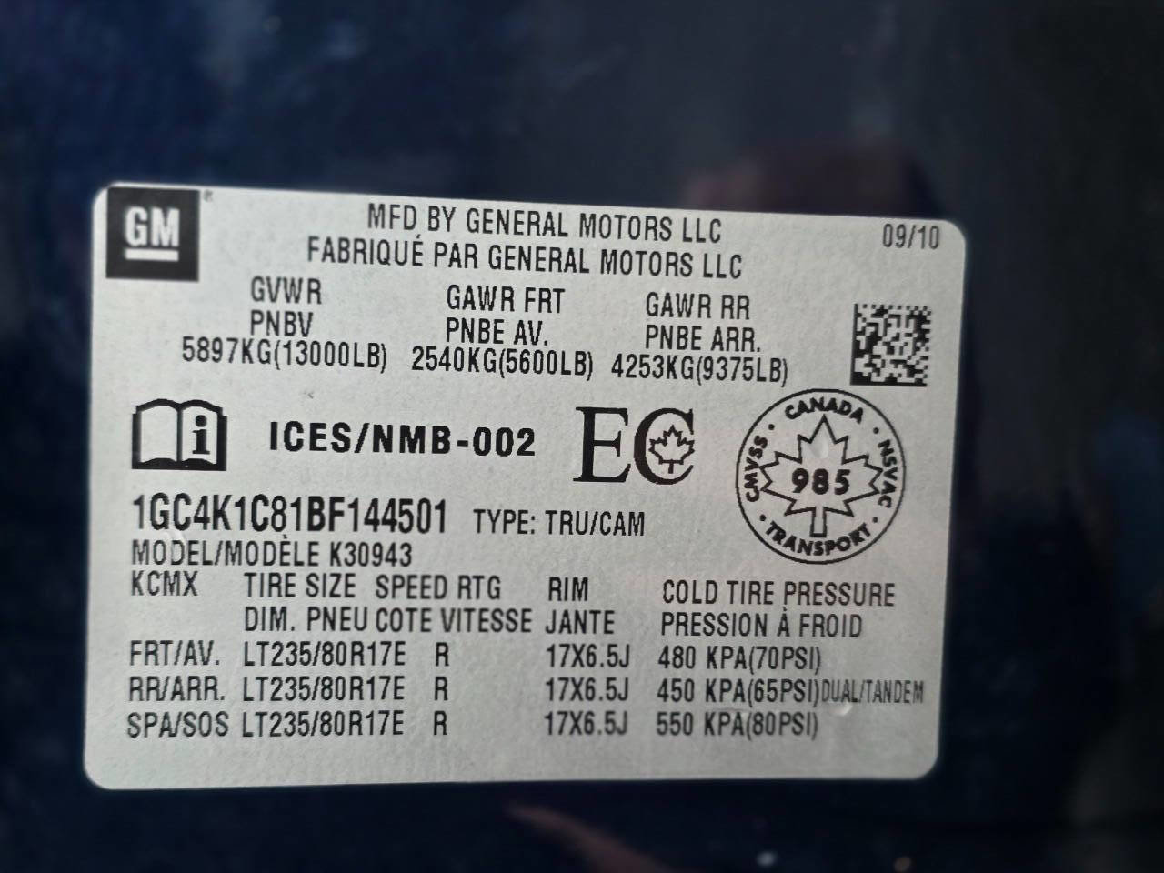 Used 2011 Chevrolet Silverado 3500 LTZ image 89