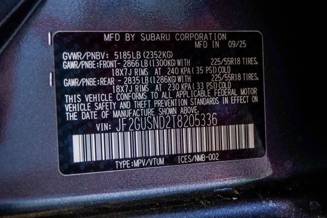 Used 2026 Subaru Crosstrek 2.5i Limited w/ Crosstrek Mirror Package AWD/4WD image 46