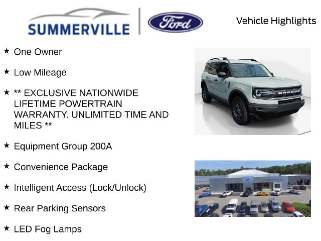 Certified 2023 Ford Bronco Sport Big Bend w/ Convenience Package AWD/4WD image 2
