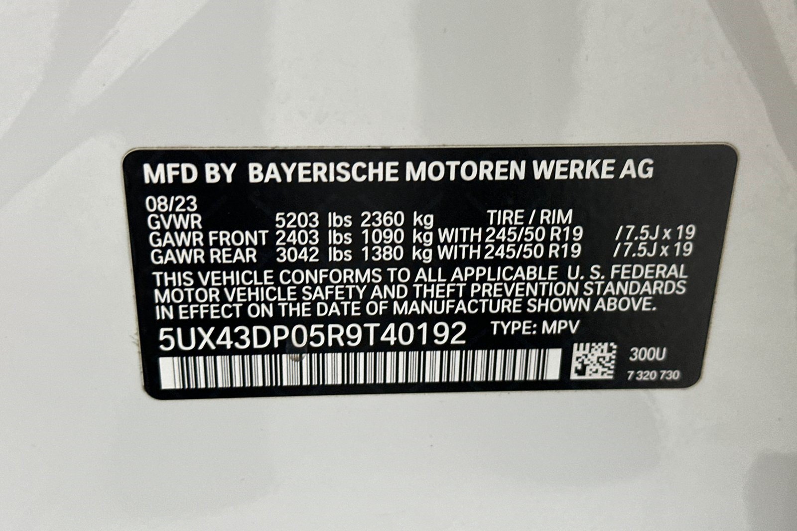 Certified 2024 BMW X3 sDrive30i w/ Convenience Package RWD image 29