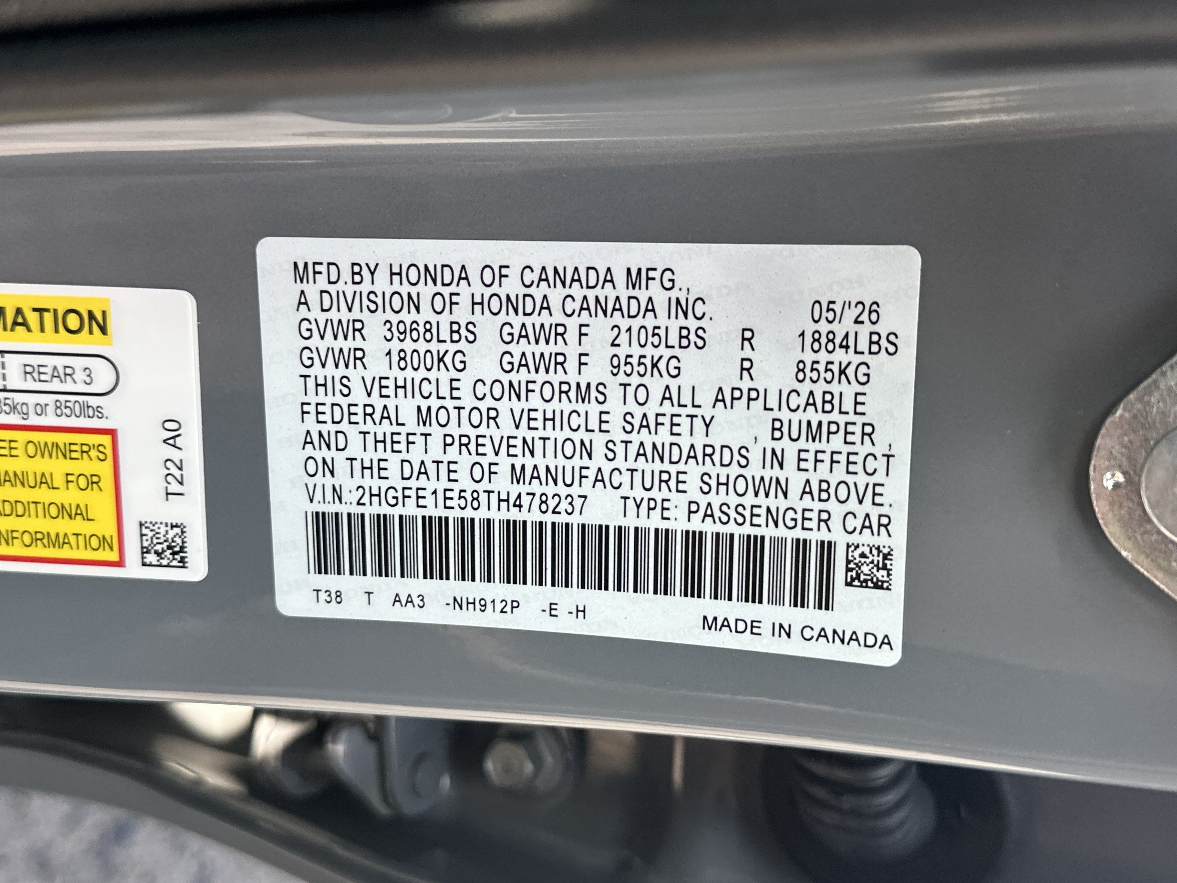 Used 2026 Honda Civic Si image 37