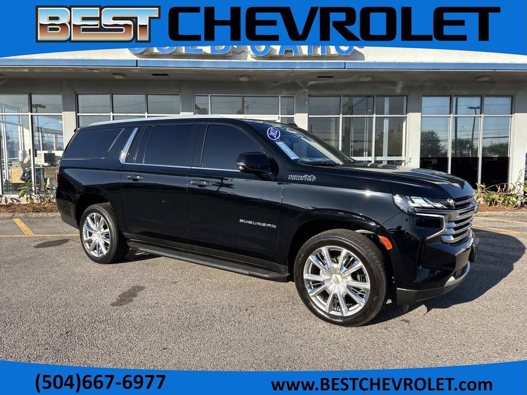 Certified 2022 Chevrolet Suburban High Country image 1