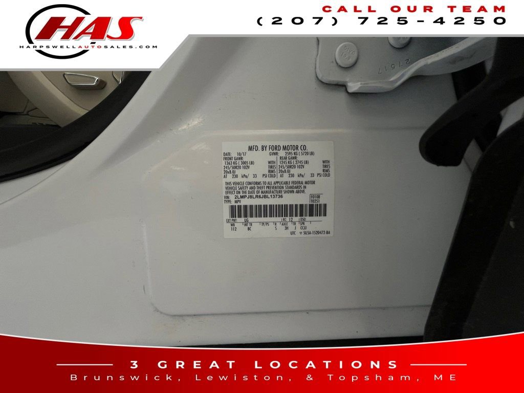Used 2018 Lincoln MKX Reserve w/ Lincoln MKX Climate Package image 17