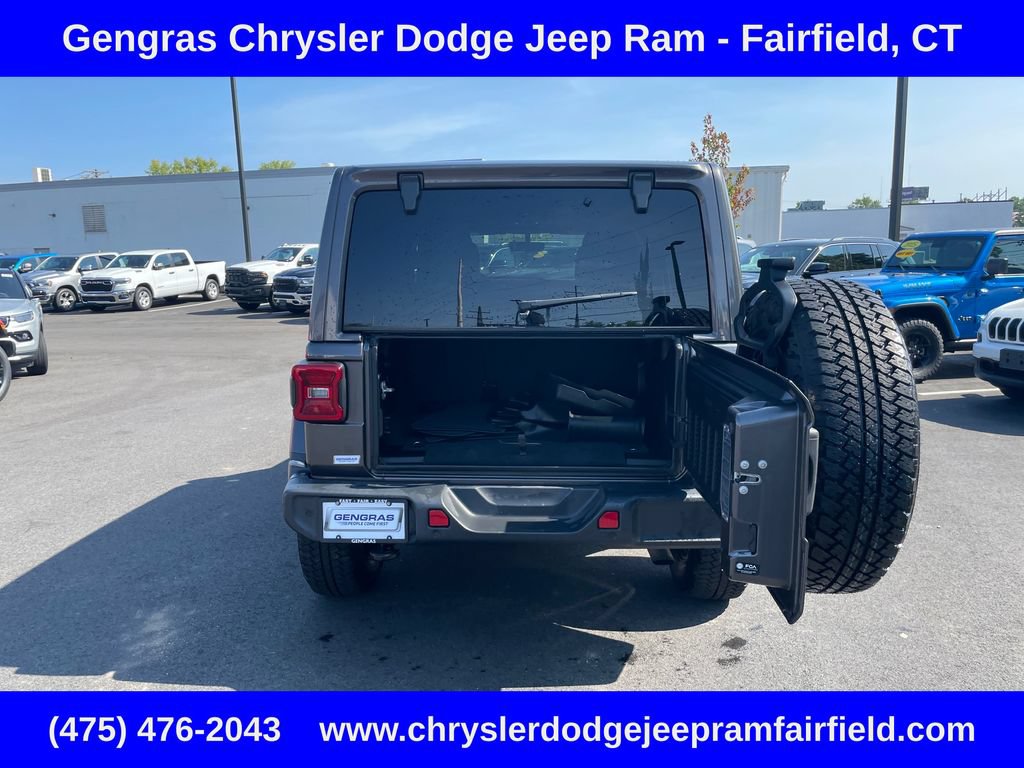 Certified 2021 Jeep Wrangler Unlimited Sahara AWD/4WD image 28