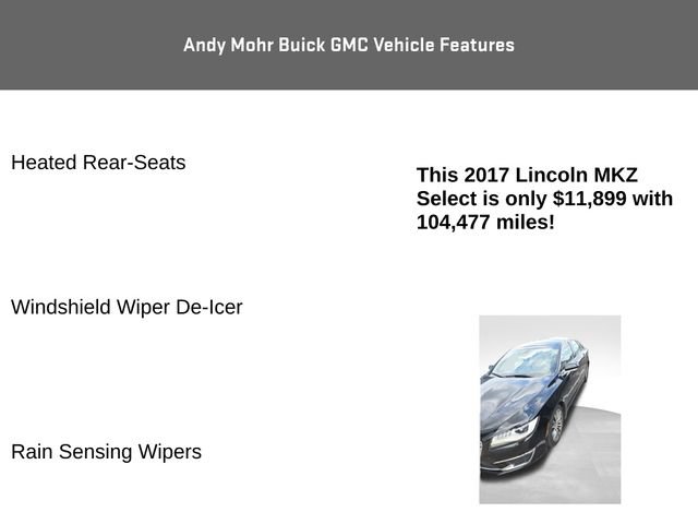 Used 2017 Lincoln MKZ Select w/ Climate Package FWD image 18