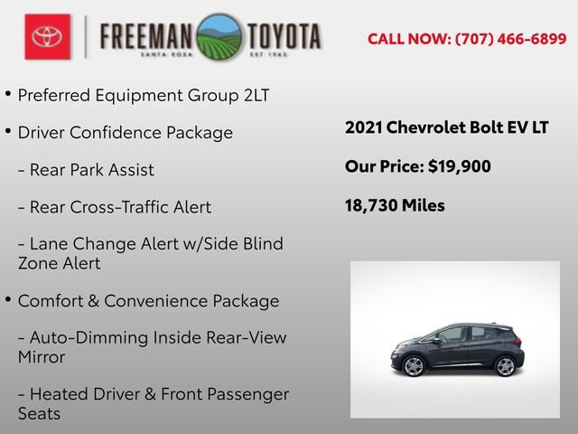 Used 2021 Chevrolet Bolt LT FWD image 5