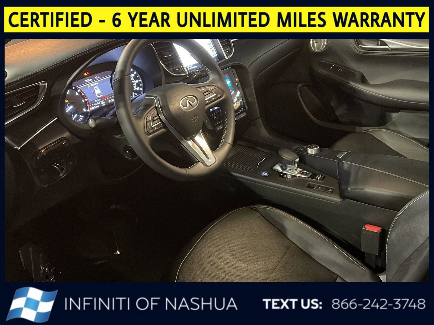 Certified 2022 INFINITI QX55 Essential w/ Proassist Package image 5