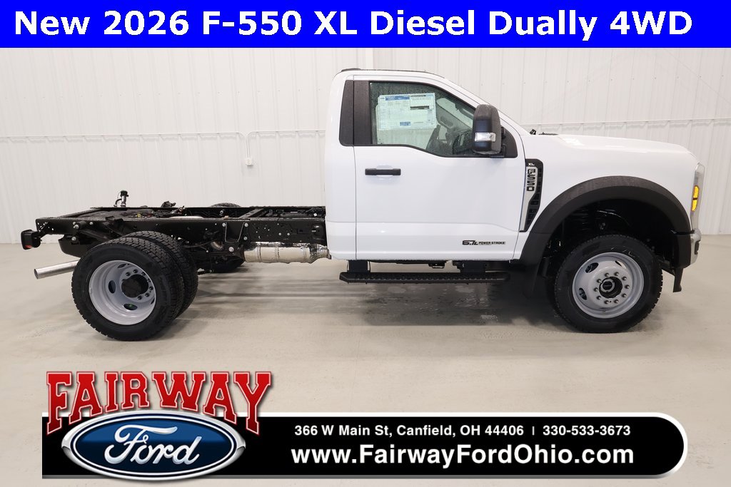 New 2026 Ford F550 4x4 Regular Cab Super Duty