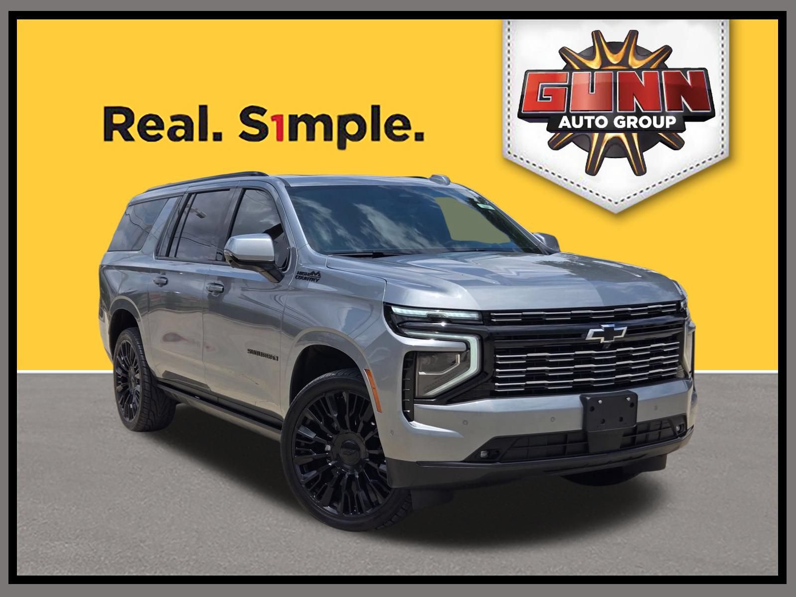 Certified 2025 Chevrolet Suburban High Country AWD/4WD image 1