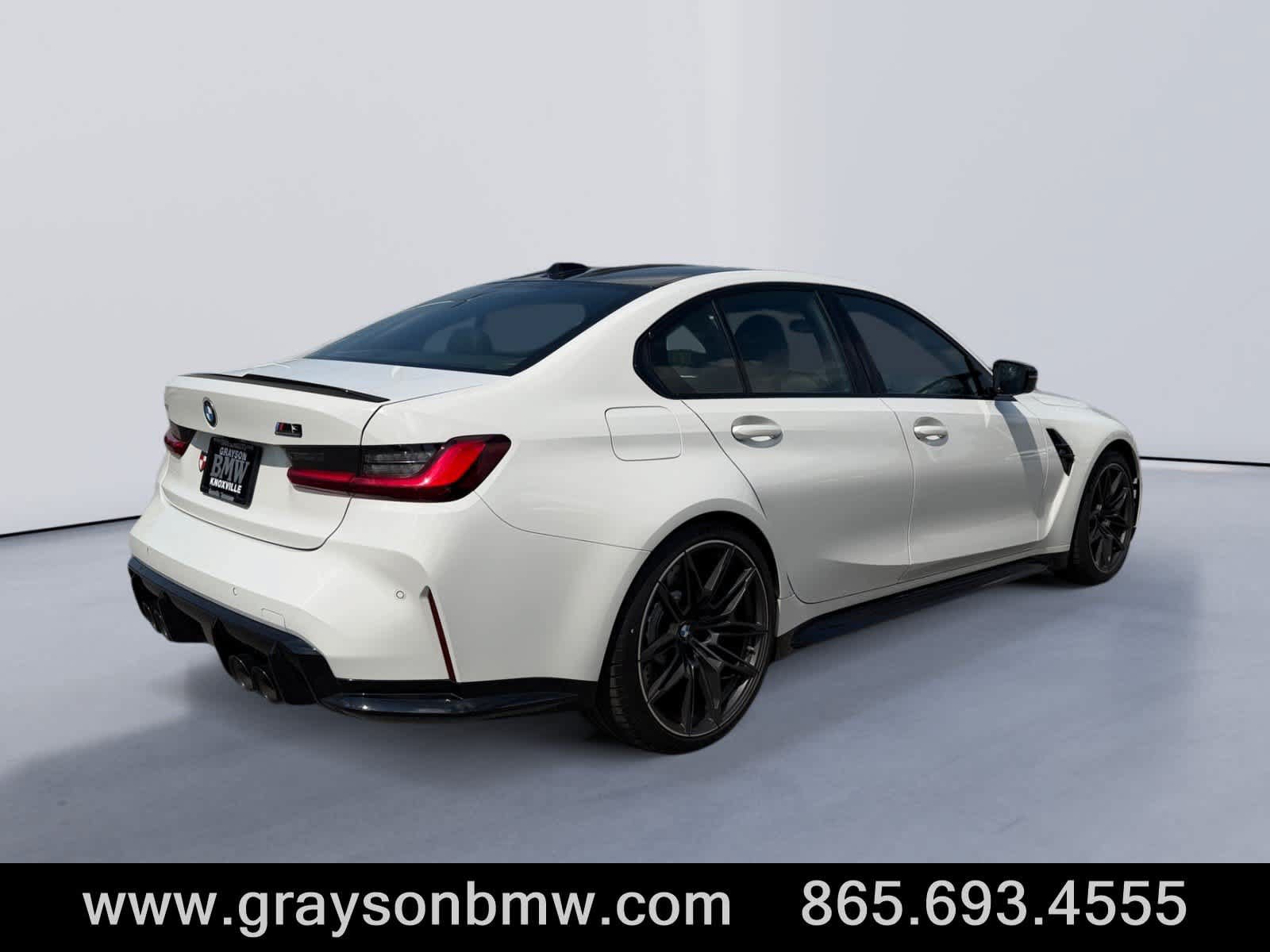 Used 2023 BMW M3 Competition w/ Executive Package AWD/4WD image 3