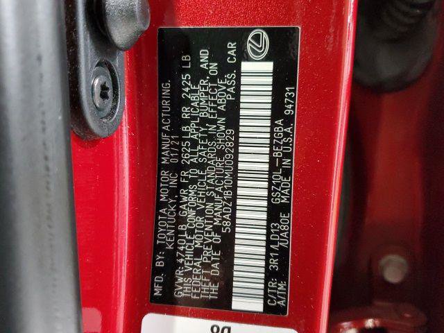 Certified 2021 Lexus ES 350 w/ Premium Package image 34