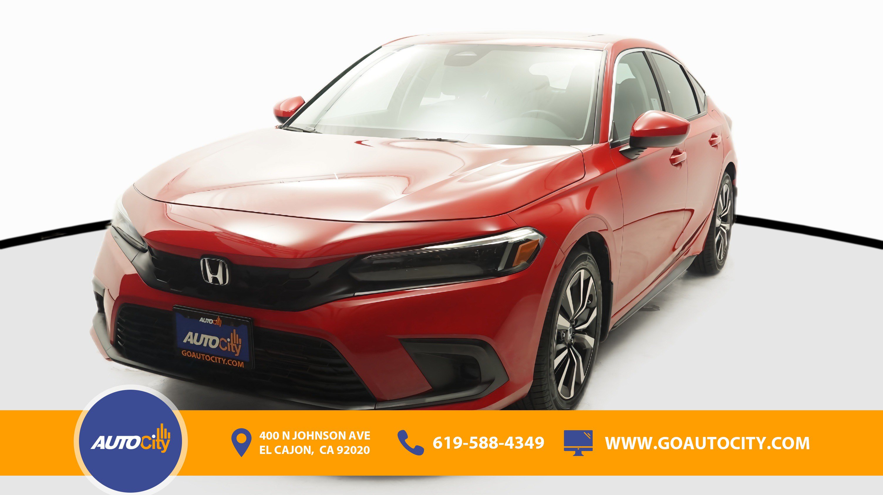 Used 2022 Honda Civic EX-L image 1