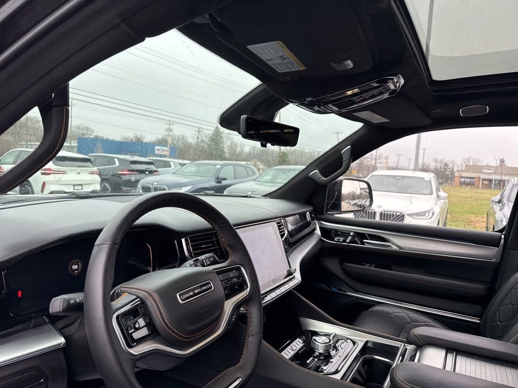Used 2023 Jeep Grand Wagoneer L Series III w/ Rear Seat Video Group 1 image 12