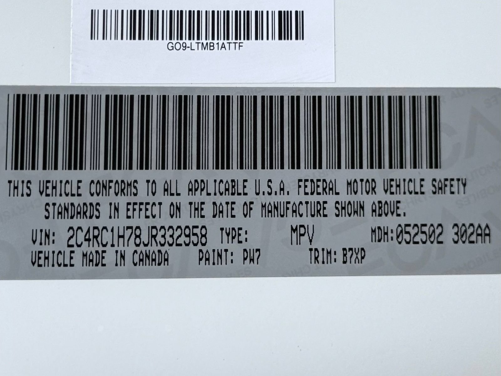 Used 2018 Chrysler Pacifica Touring Plus FWD image 54