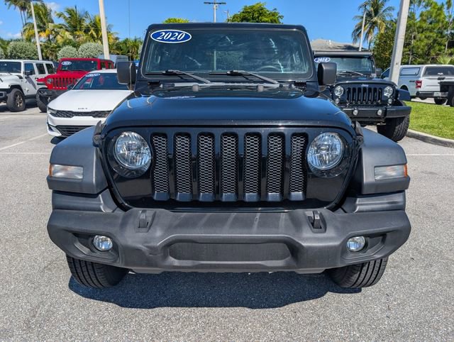 Used 2020 Jeep Wrangler Unlimited Sport image 3