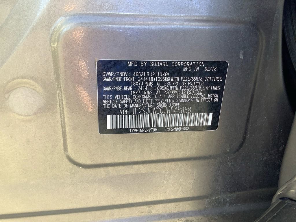 Used 2018 Subaru Forester 2.0XT Touring w/ Popular Package #3B image 20