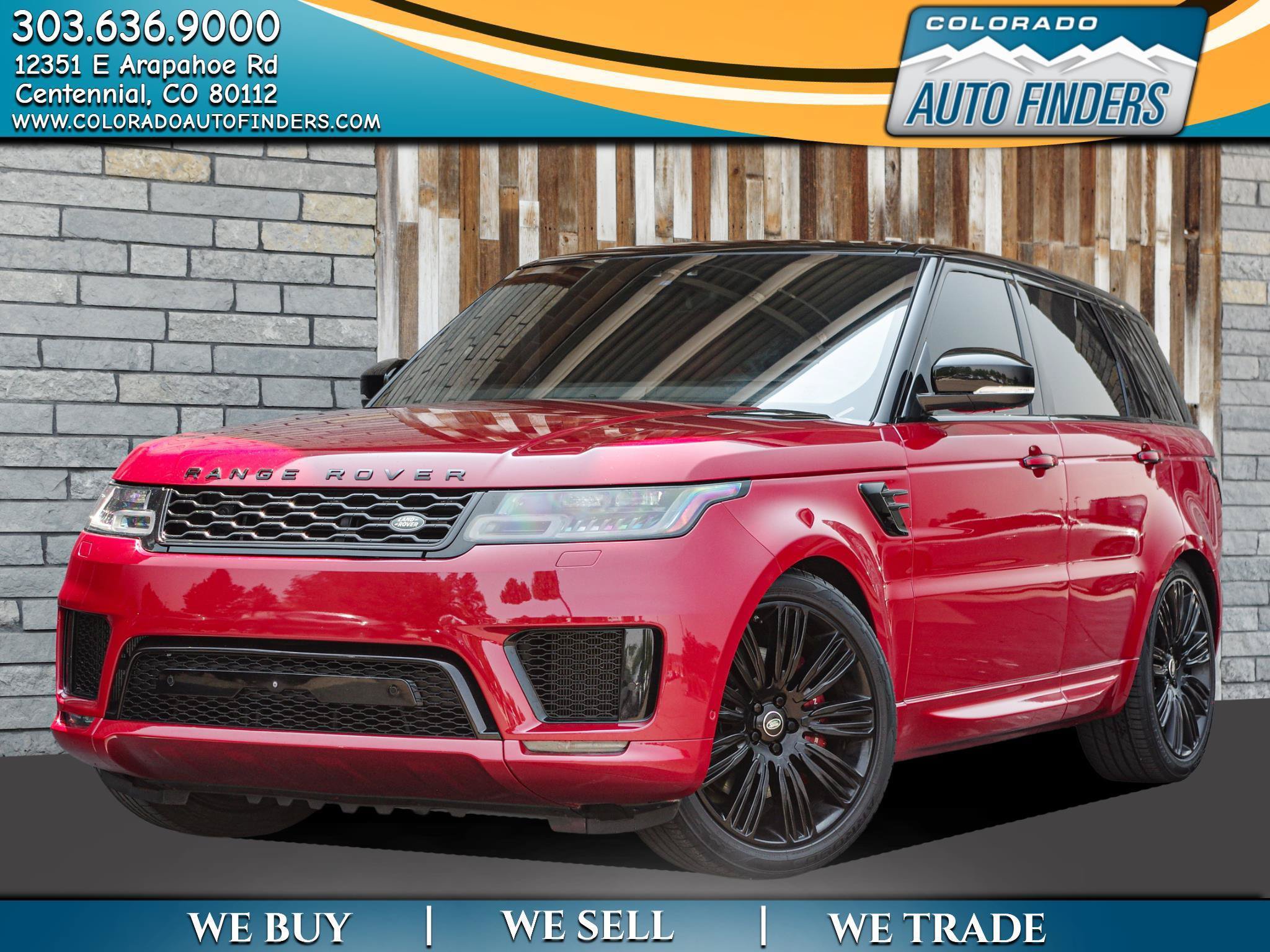 Used 2018 Land Rover Range Rover Sport Autobiography