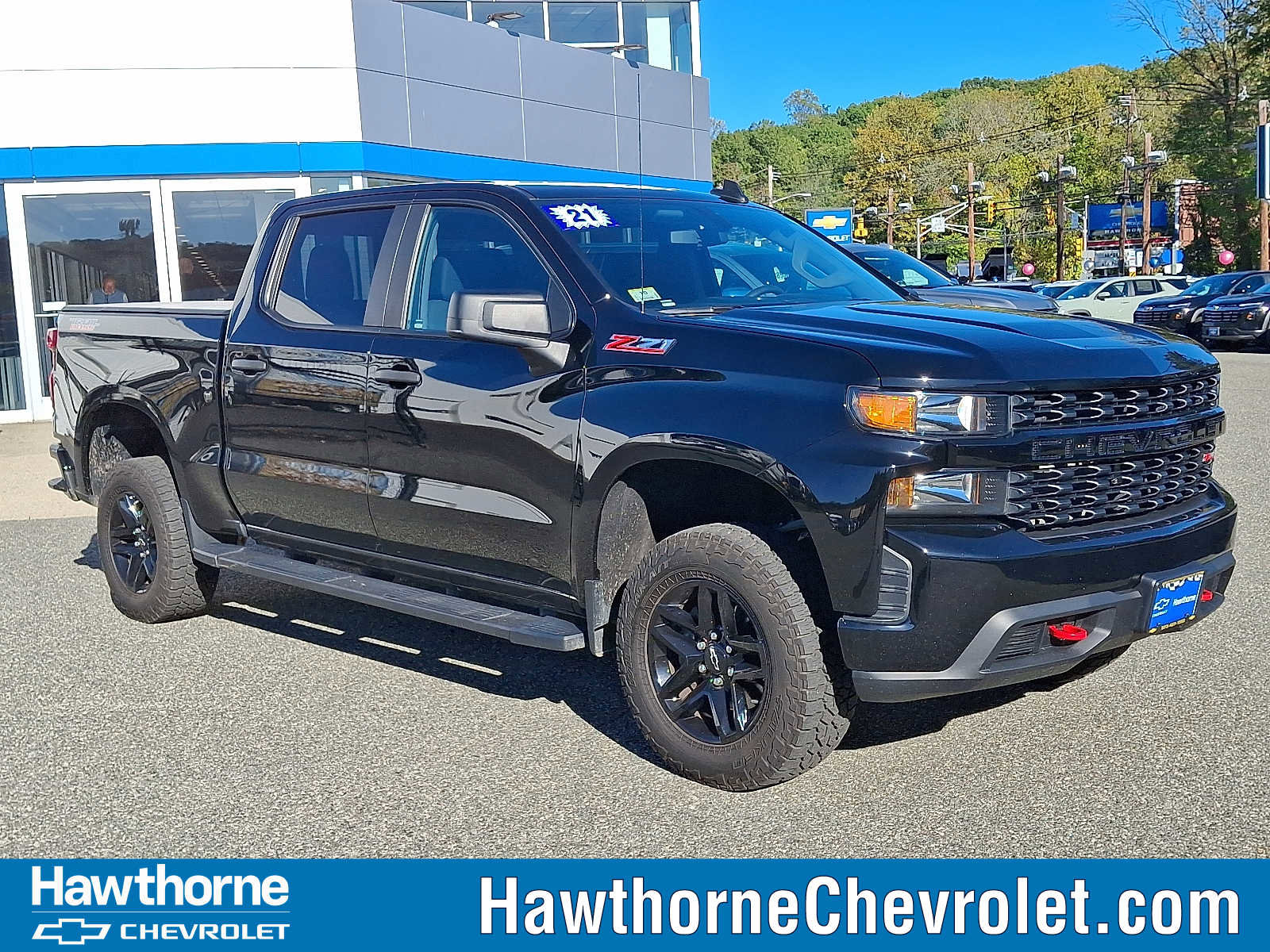 Certified 2021 Chevrolet Silverado 1500 Custom Trail Boss
