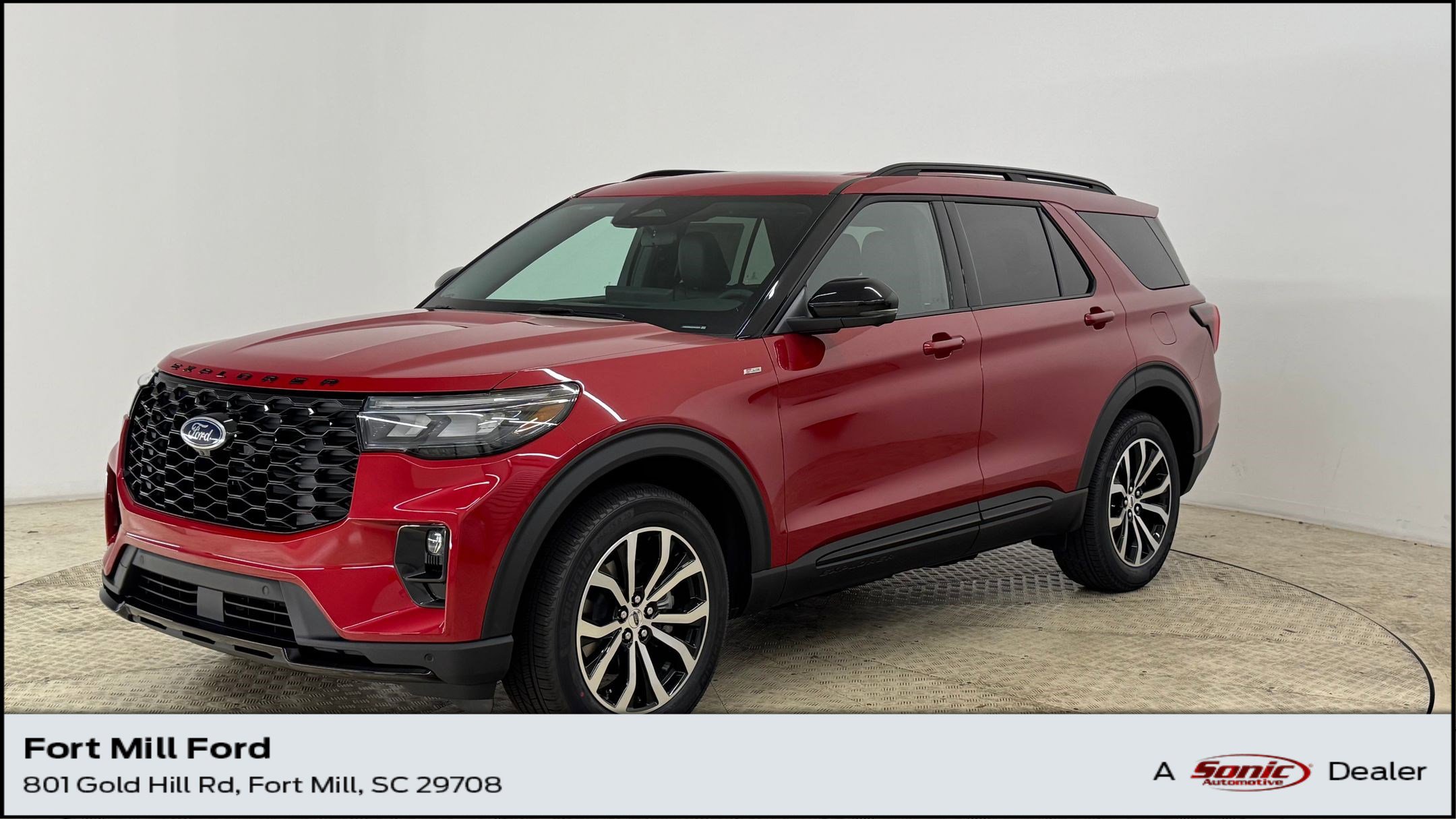 New 2026 Ford Explorer ST-Line