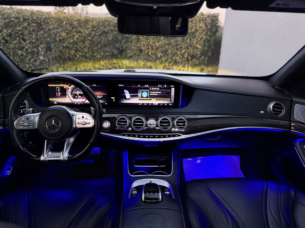 Used 2020 Mercedes-Benz S 63 AMG 4MATIC Sedan w/ Warmth & Comfort Package image 37