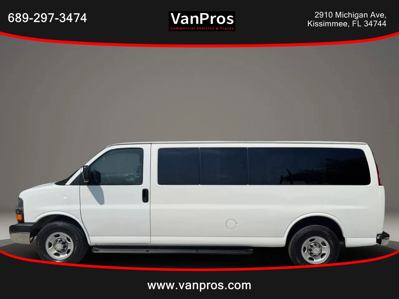 Used 2012 Chevrolet Express 3500 LT w/ LT Preferred Equipment Group image 2