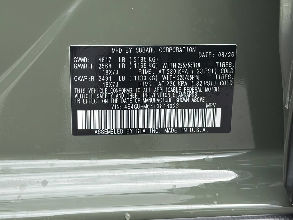 New 2026 Subaru Crosstrek 2.5i Limited AWD/4WD image 31