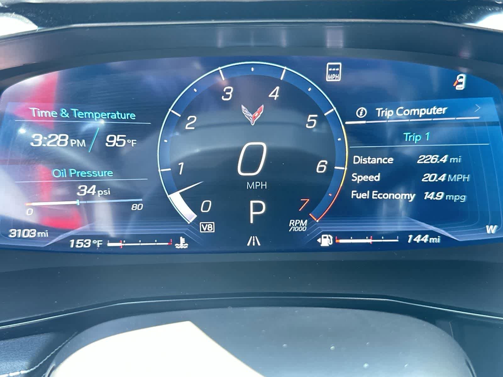 Used 2023 Chevrolet Corvette Stingray Preferred Cpe w/ Engine Appearance Package image 19