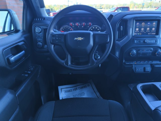 Used 2021 Chevrolet Silverado 1500 Custom w/ LPO, Dark Essentials Package AWD/4WD image 2