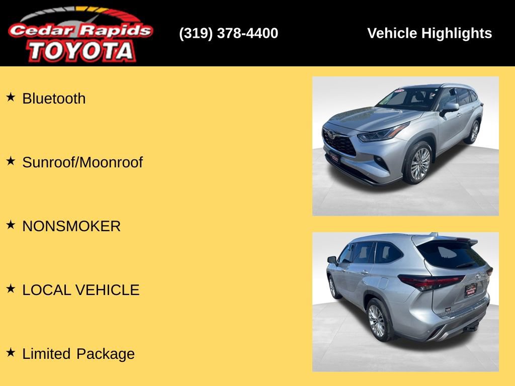 Used 2024 Toyota Highlander Platinum AWD/4WD image 21